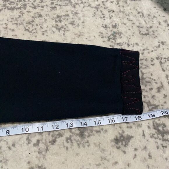 VTG ElizAbeth fleece cardigan patch work size M light jacket - Picture 9 of 12